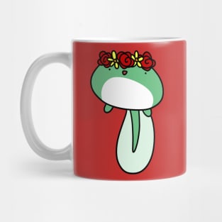 Flower Crown Tadpole Mug